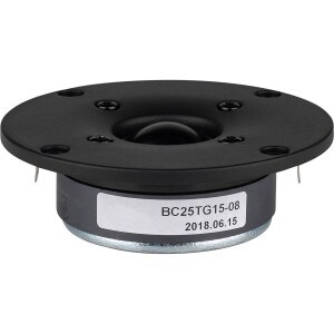 Peerless by Tymphany BC25TG15-08 1" Fabric Dome Tweeter 8 Ohm